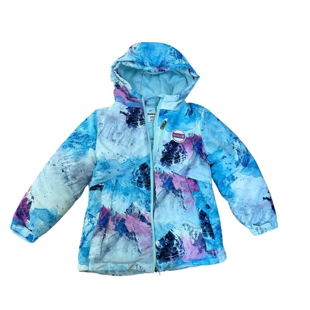 Hurley Youth Heavyweight Snow Jacket Water Resistant Size XS 5/6